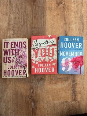 Colleen Hoover Lot: It Ends With Us, Regretting You, November 9